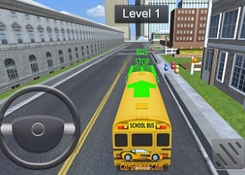 Simulatore Di Autobus Scolastico Master screenshot del gioco