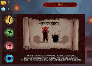 Sombra Ninja - Venganza captura de pantalla del juego