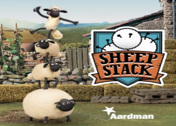 Shaun The Sheep Stack ក្រុមហ៊ុន Samsung រូបថតអេក្រង់ហ្គេម