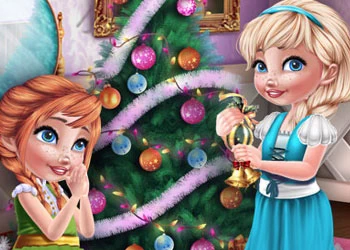 Siostry Boże Narodzenie Pokój Przygotowanie zrzut ekranu gry