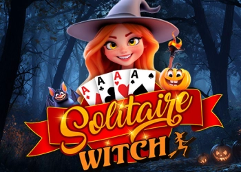 Solitaire Witch game screenshot