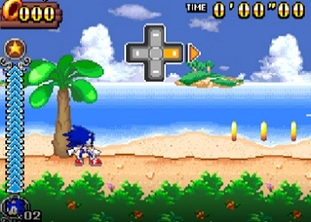 Sonic Rush Adventure στιγμιότυπο οθόνης παιχνιδιού