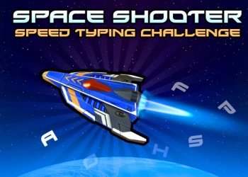 Space Shooter - ຄວາມທ້າທາຍການພິມຄວາມໄວ ພາບຫນ້າຈໍເກມ