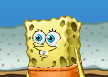 Spongebob Car Cleaning game screenshot