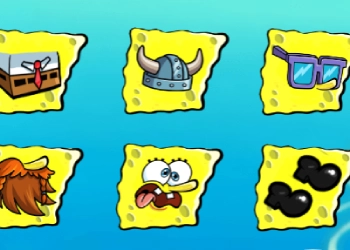 Bob Esponja Vestir-Se captura de tela do jogo