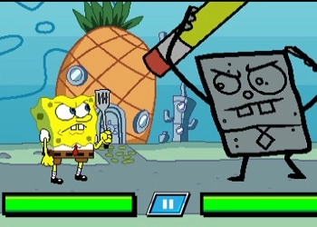 SpongeBob Spil: Den Ultimative Bosskamp skærmbillede af spillet