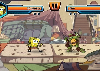 Spongebob Oyunları: Super Brawl Dünyası oyun ekran görüntüsü