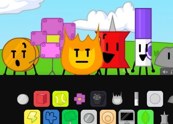 Sprunki x BFDI oyun ekran görüntüsü