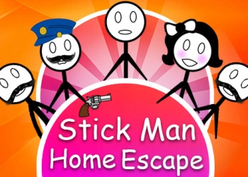 Pelarian Rumah Stickman tangkapan layar permainan