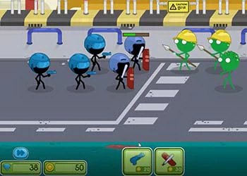 Stickman Vs Zombie tangkapan layar permainan