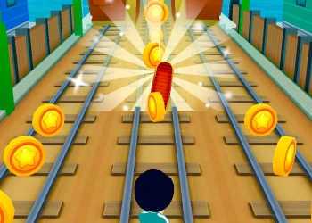 เกมปลาหมึกในรถไฟฟ้าใต้ดิน ภาพหน้าจอของเกม