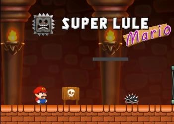 Super Lule Mario captură de ecran a jocului