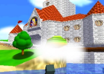 Super Mario 64 Edição Kirby captura de tela do jogo