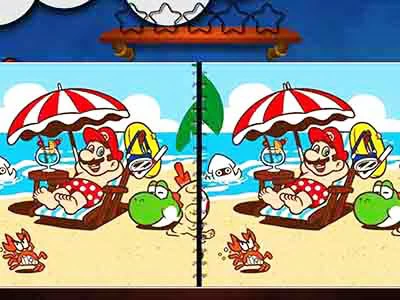 Super Mario Айырмашылықтары ойын скриншоты