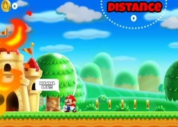 Super Mario Flash 2 captura de tela do jogo