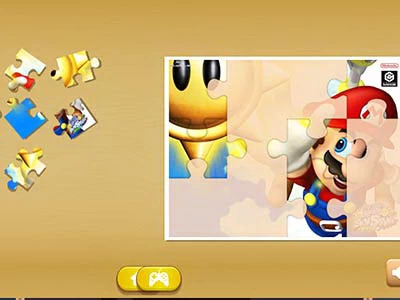 Пазл Супер Марио скриншот игры