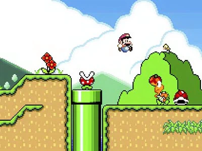 Super Mario World: Луиджи — Злодей скриншот игры