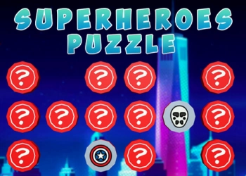 Superhelden-Puzzle Spiel-Screenshot