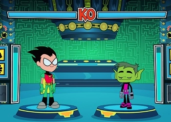 Teen Titans Go! Games: Training Tower game screenshot