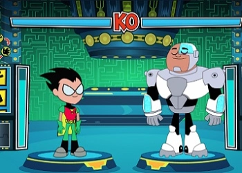 Teen Titans Trainings-Turm Spiel-Screenshot