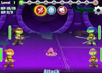 Teenage Mutant Ninja Turtles: Pizza Quest game screenshot