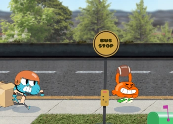 Gumball Go Longin Hämmästyttävä Maailma pelin kuvakaappaus