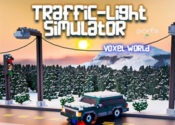 Verkeerslichtsimulator 3D schermafbeelding van het spel