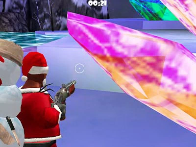 Winterclash 3D schermafbeelding van het spel