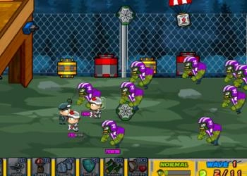 Zombie Parade-Verdediging - 3 schermafbeelding van het spel