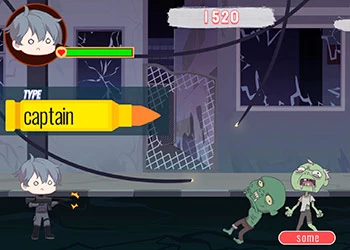 Digitação De Zumbis captura de tela do jogo